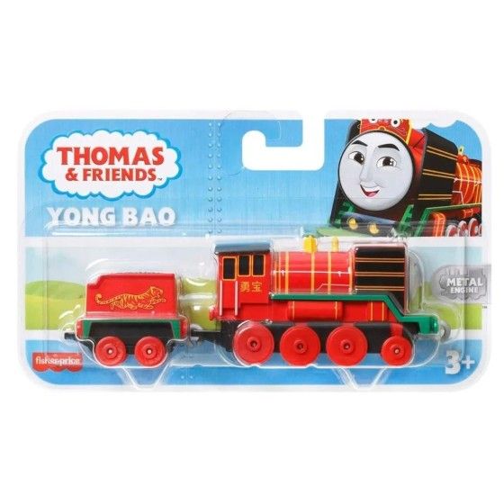 Fisher Price Tomék y amigos Locomotora de metal Yong Bao