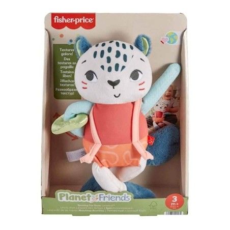 Fisher Price Planète Amis Panther Cuddly Sensory Toy HKD64