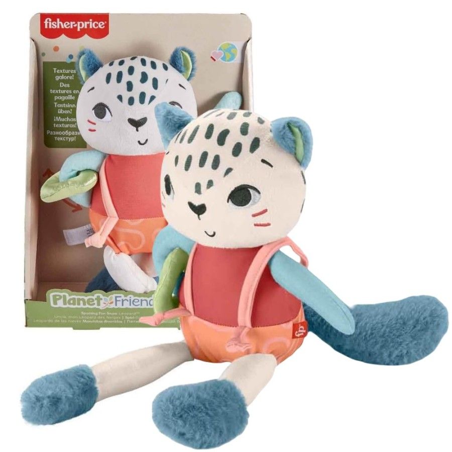 Fisher Price Planet Friends Pantera przytulanka sensoryczna