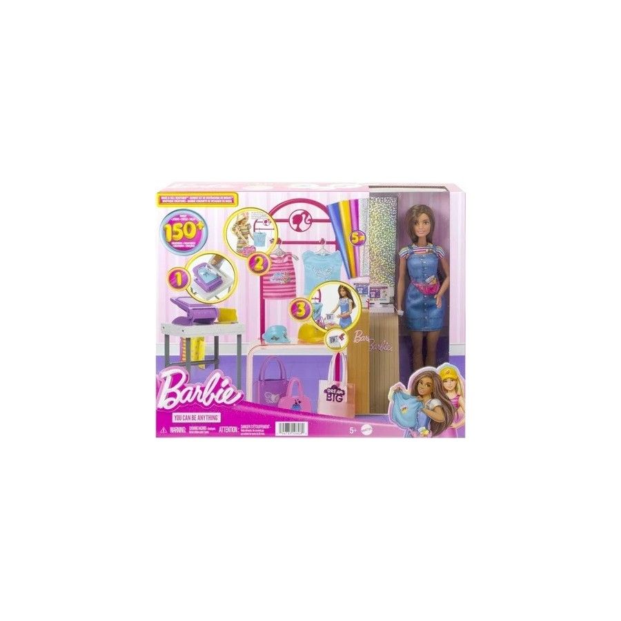 Barbie. HKT78 Projektantka mody - 194735108060