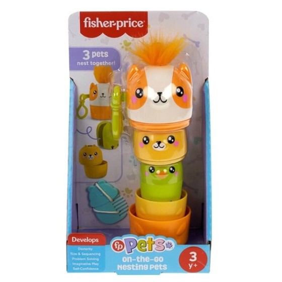 FISHER PRICE Pets Zwierzaczki Składaczki HXP17