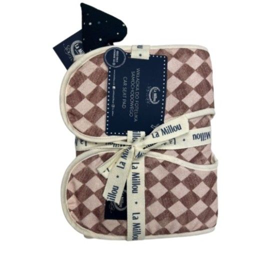 La Millou Wkładka do fotelika samochodowego PRINCESS CHESSBOARD