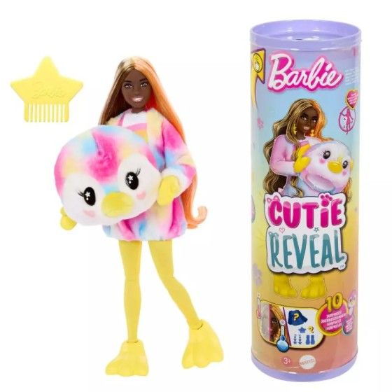 Barbie Cutie Reveal Lalka Pingwin Seria Kolorowe marzenia