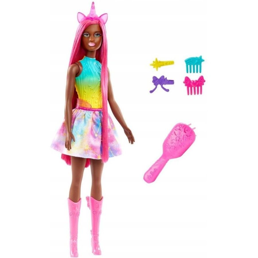 Barbie Jednorożec Długie włosy HRR01