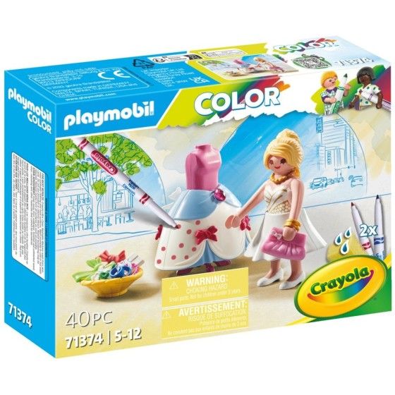 Playmobil Color Modna sukienka
