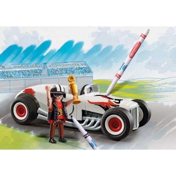 Playmobil Color Samochód wyścigowy Hot Rod