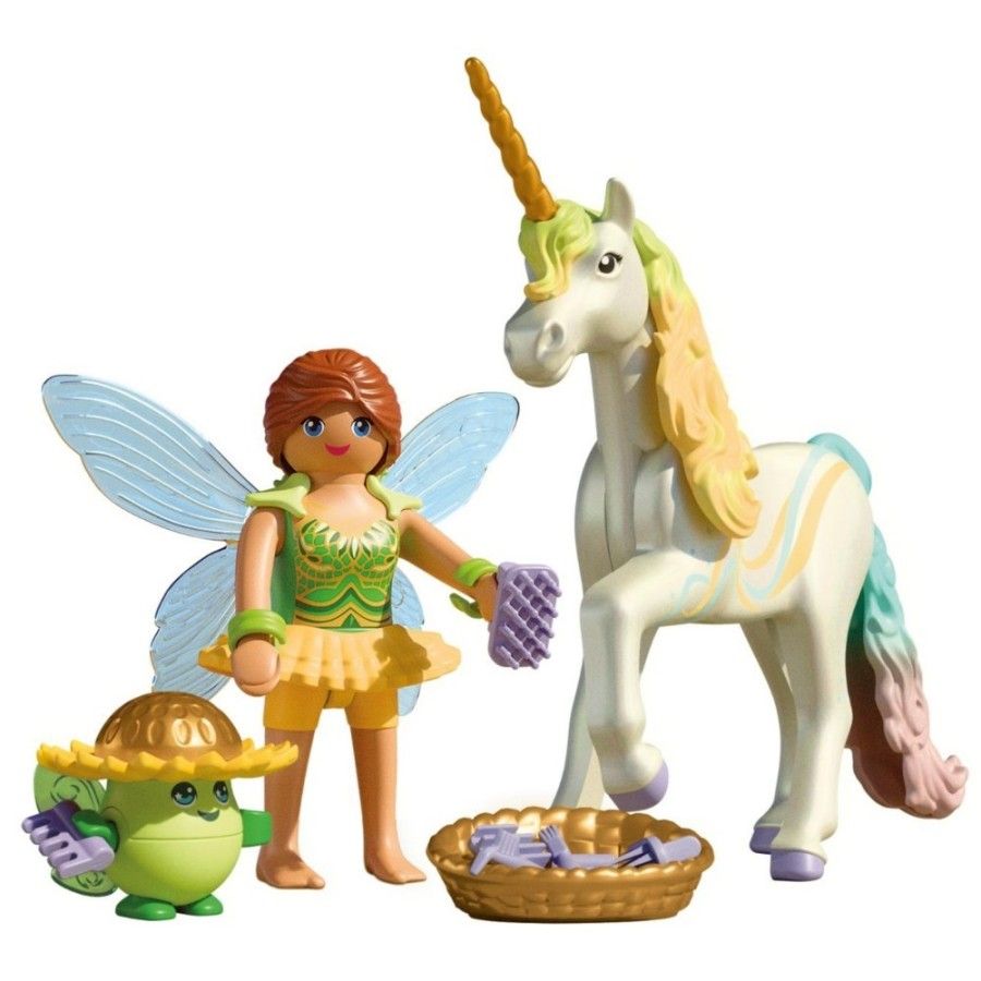 Playmobil Jednorożec do kolekcjonowania Rainbow Flower z wróżką