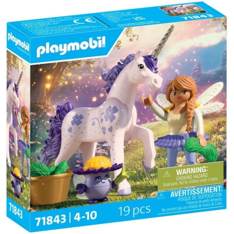 Playmobil Jednorożec do kolekcjonowania Lucky Lavender z wróżką