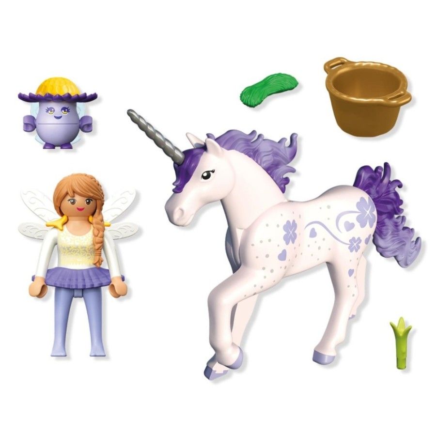 Playmobil Jednorożec do kolekcjonowania Lucky Lavender z wróżką