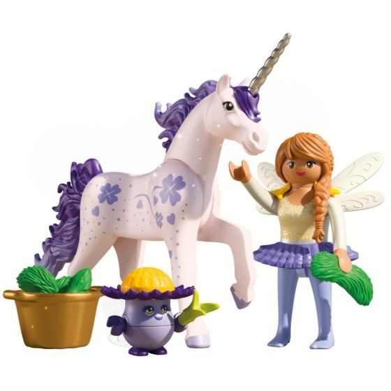 Playmobil Jednorożec do kolekcjonowania Lucky Lavender z wróżką