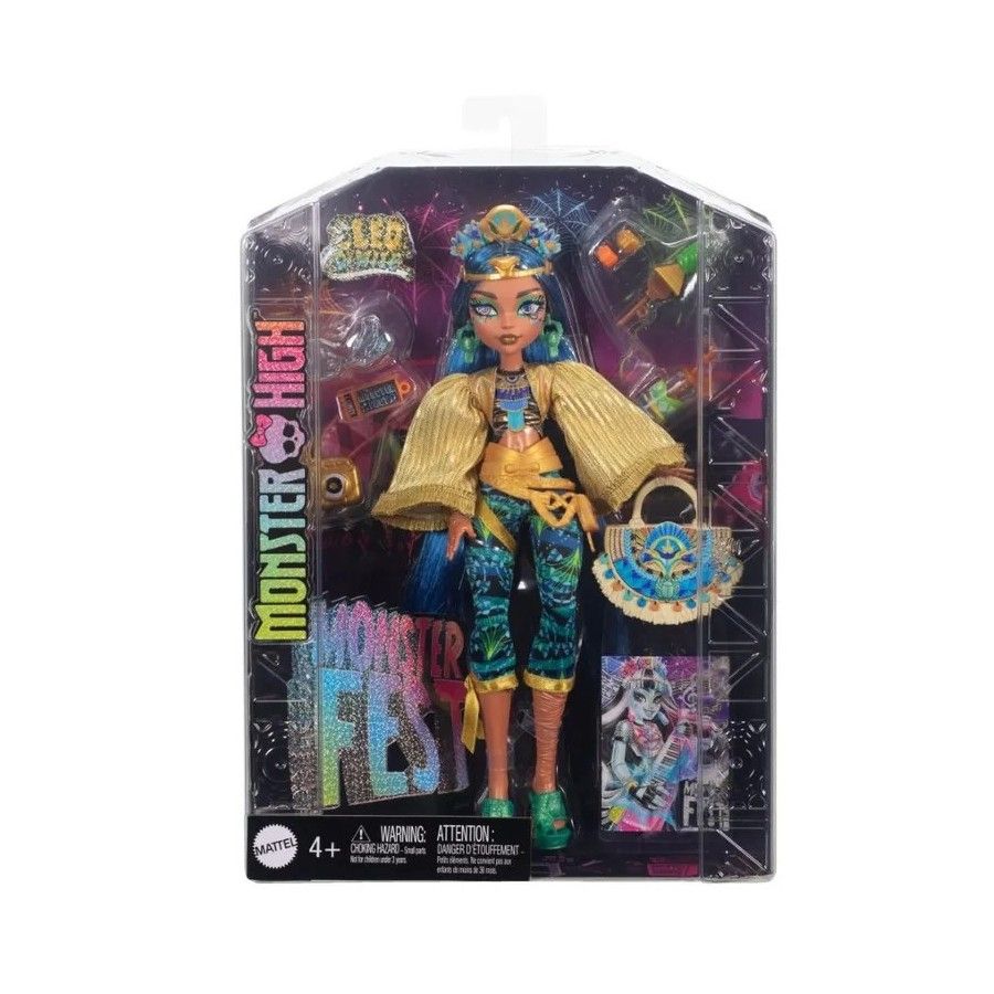 Monster High, Monster Fest, lalka Cleo de Nile z akcesoriami