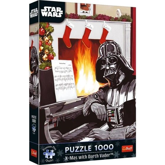 Trefl Головоломка Premium Plus Quality Star Wars 1000 El. Різдво з Дартом Вейдером