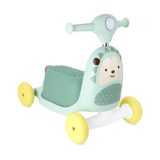 Skip Hop Scooter Rider e Pachacz per un figlio 3in1 zoo riccio