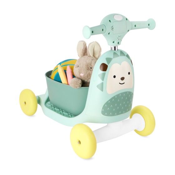 Skip Hop Hulajnoga Jeździk i Pchacz dla Dziecka 3w1 Jeż ZOO