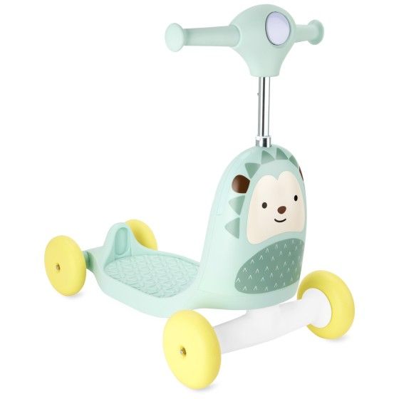 Skip Hop Hulajnoga Jeździk i Pchacz dla Dziecka 3w1 Jeż ZOO