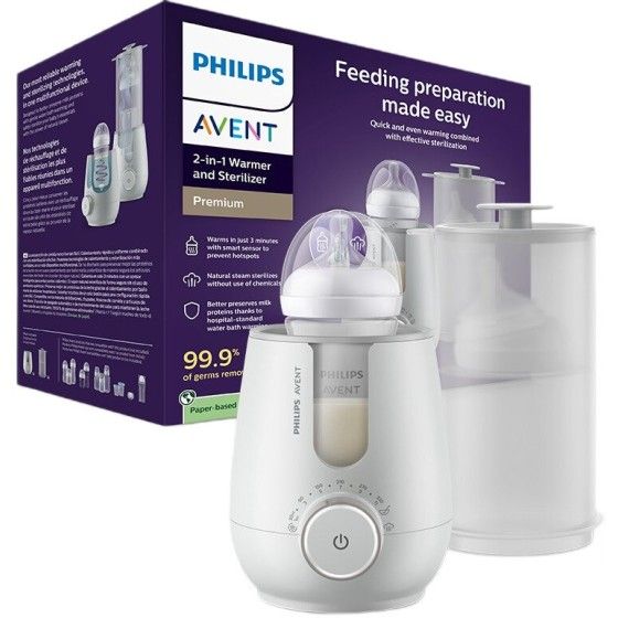 Philips Avent Flaschenheizung mit 2W1 Sterilisator