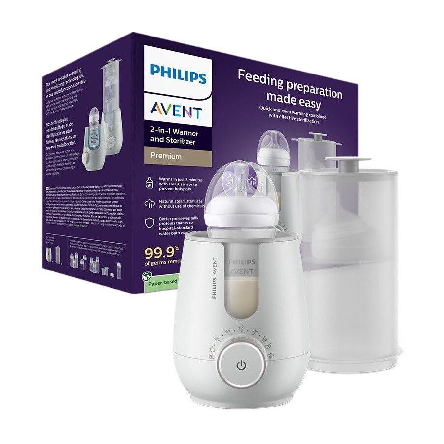 Philips Avent Podgrzewacz do butelek ze sterylizatorem 2w1