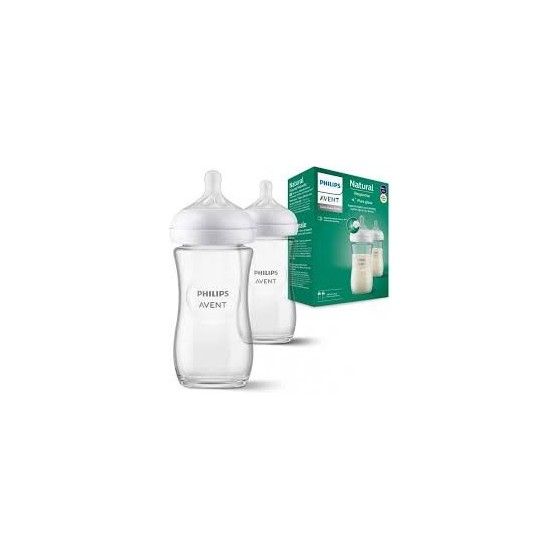 Philips Avent Zestaw Butelek Szklanych Natural Response