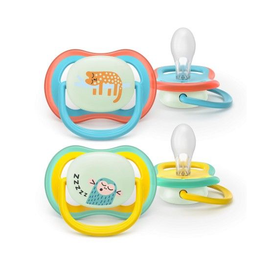 Philips Avent smoczek NOCNY 18+msc