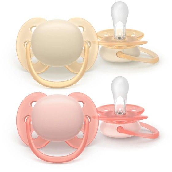 Philips Avent Smoczki Ultrasoft GIRL 0-6 m