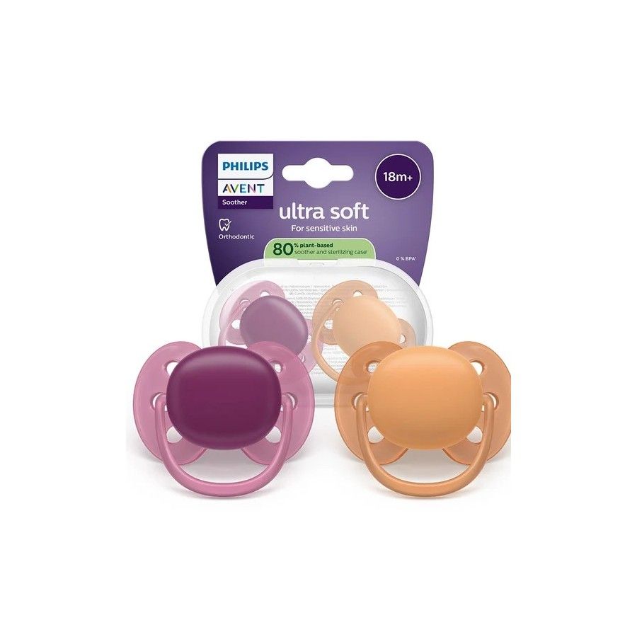 Philips Avent Ortodontyczny Smoczek uspokajający Ultra Soft