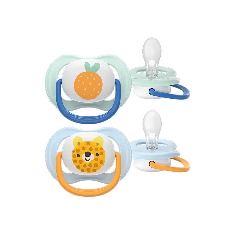 PHILIPS AVENT Ultra Air Happy - smoczek ortodontyczny 2 szt. 