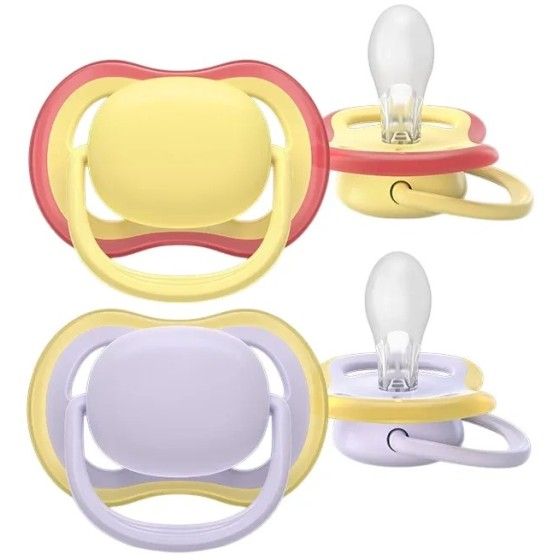 Philips Avent Ultra Air - ортодонтіческие сасок 2 шт. | 0-6 м