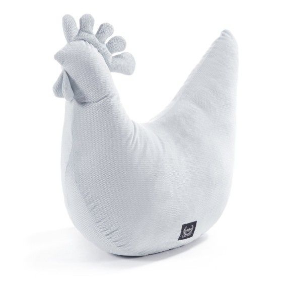 La Millou Poduszka Kura Babci Dany Velvet LIGHT GREY