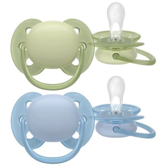 PHILIPS AVENT Ultra Soft - smoczek ortodontyczny 2 szt. 