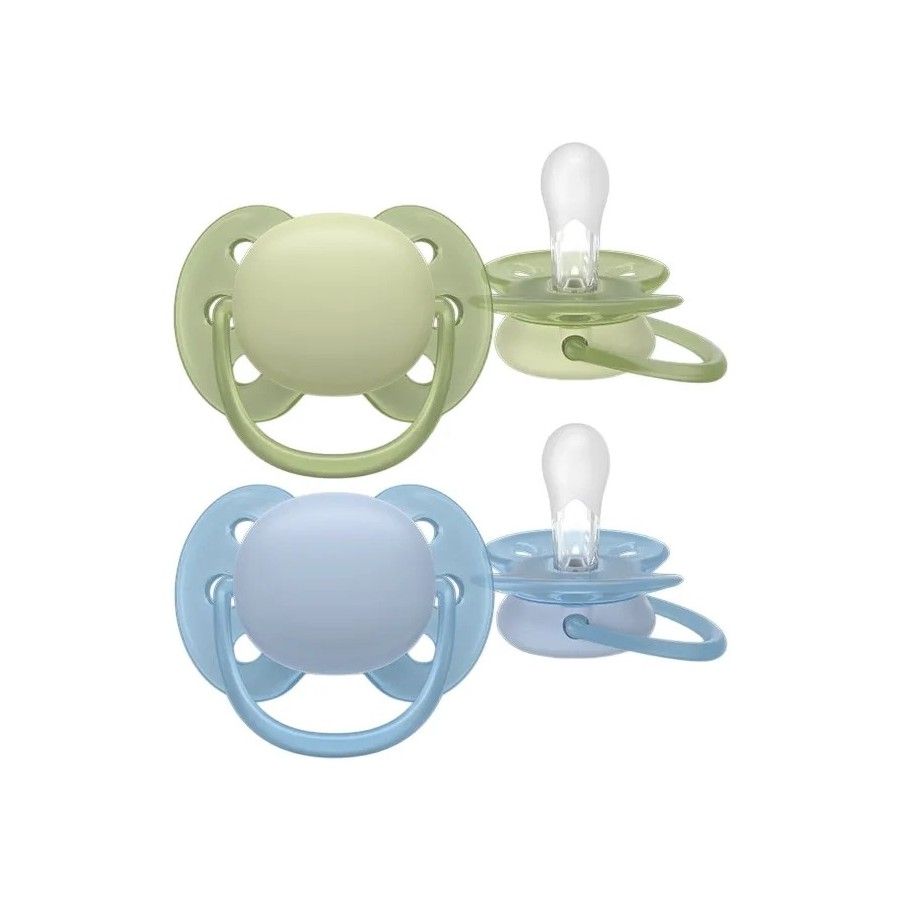 PHILIPS AVENT Ultra Soft - smoczek ortodontyczny 2 szt. 