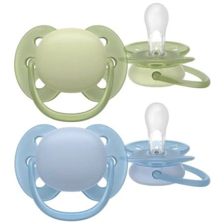 Philips Avent Ultra Soft - ортодонтичний teat 2 pcs. | 0-6 м
