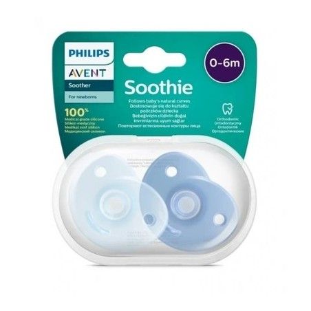 Philips Avent SOOTHIE PAILIERER SOTRIE BLUE 0-6M