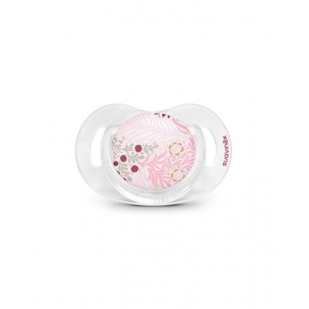 SUAVINEX Pacificative physiologique SX PRO Poésie + 18m Rose