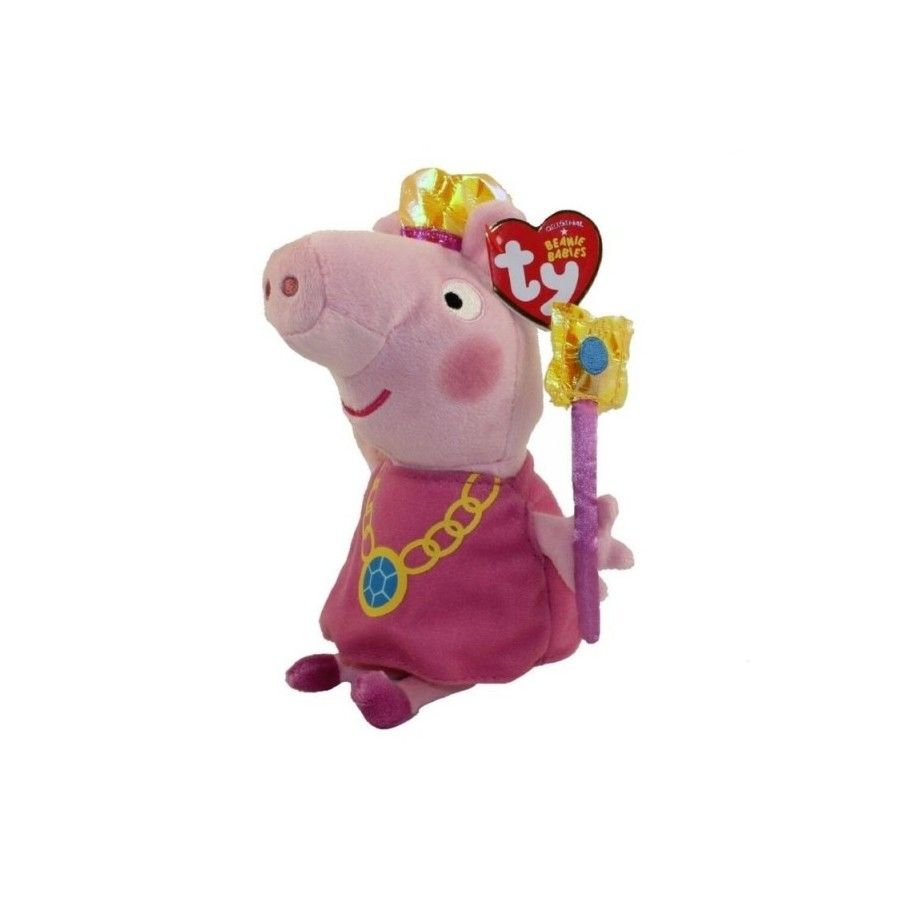 Ty Beanie Babies Lic PEPPA PIG, 15 cm - Princess
