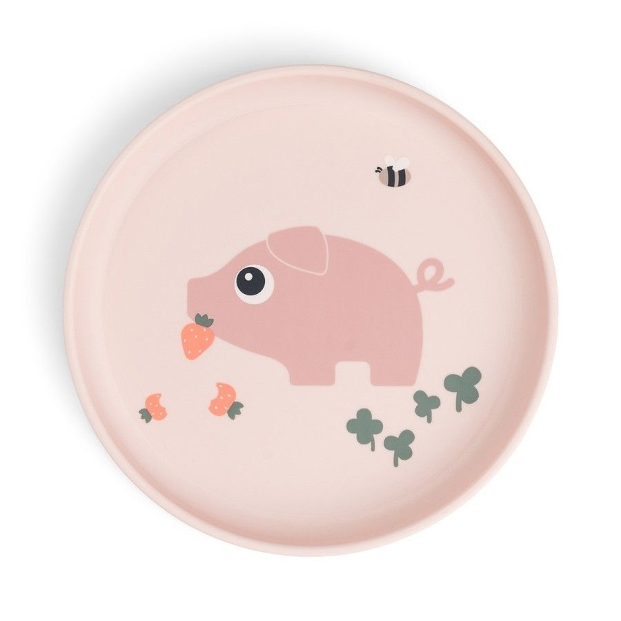 Done by Deer Talerzyk dla Dziecka Foodie Tiny Farm Powder