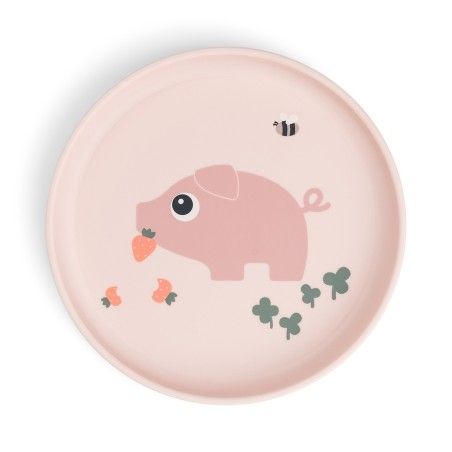 Done by Deer Talerzyk dla Dziecka Foodie Tiny Farm Powder