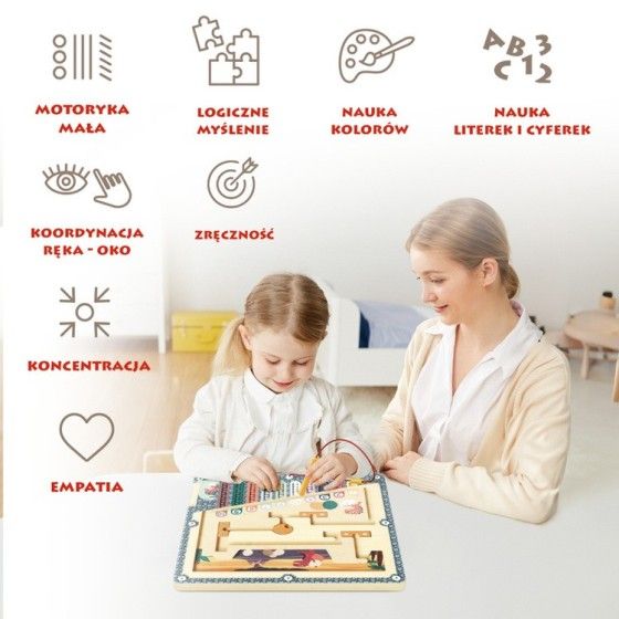 Topbright Labirynt magnetyczny Jaja dinozaura - 36 mies.+