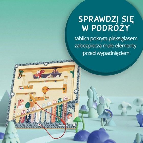 Topbright Labirynt magnetyczny Jaja dinozaura - 36 mies.+