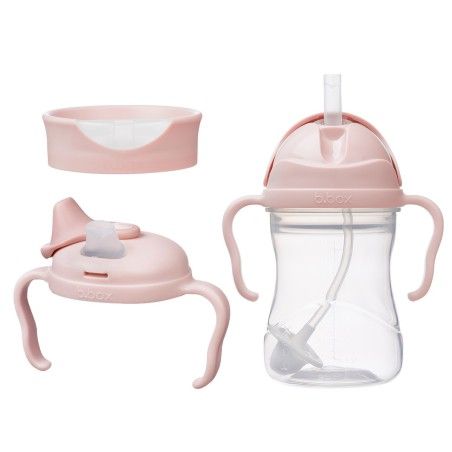 B.box Kubek 3w1 zestaw 240 ml Blush
