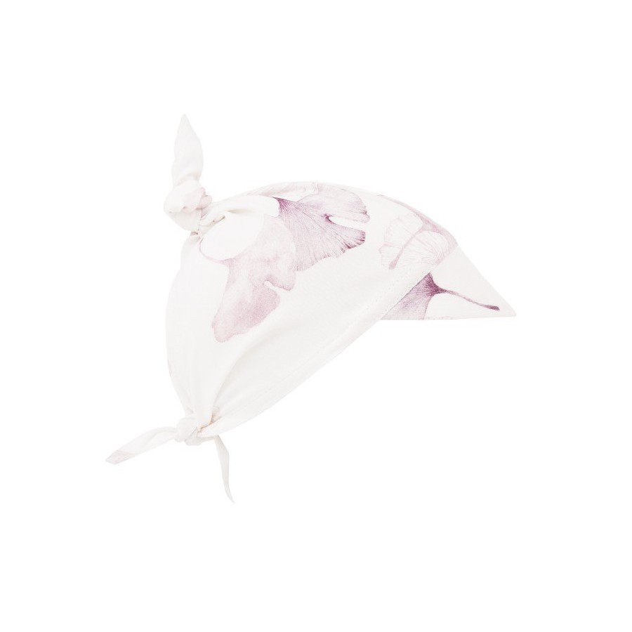 Samiboo - Bambusowa chustka z daszkiem lila miłorzęby