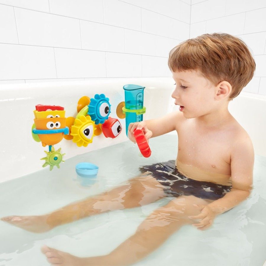 Yookidoo Zestaw zabawek do wody z kubkami i trybikami
