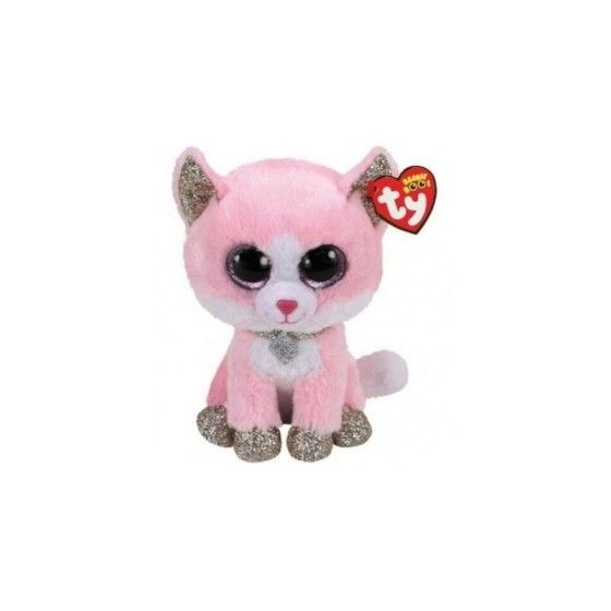 Ty Maskotka Kotek Różowy Fiona - 24cm