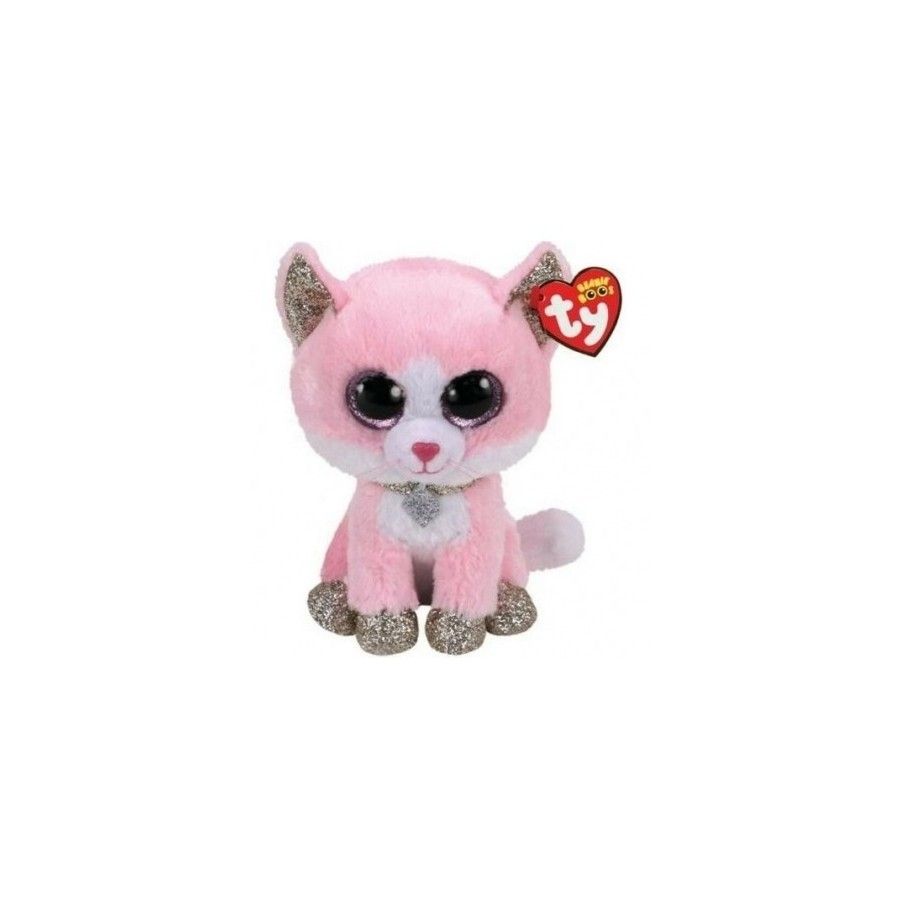 Ty Maskotka Kotek Różowy Fiona - 24cm - 008421364893