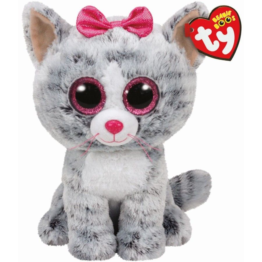 Ty Beanie Boos KIKI Szary Kot 24CM