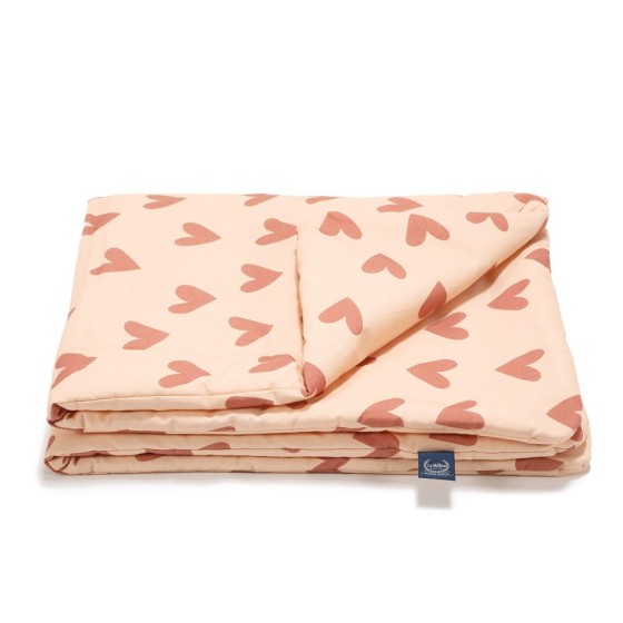 La Millou Kołdra Bawełniana HEARTBEAT PINK L