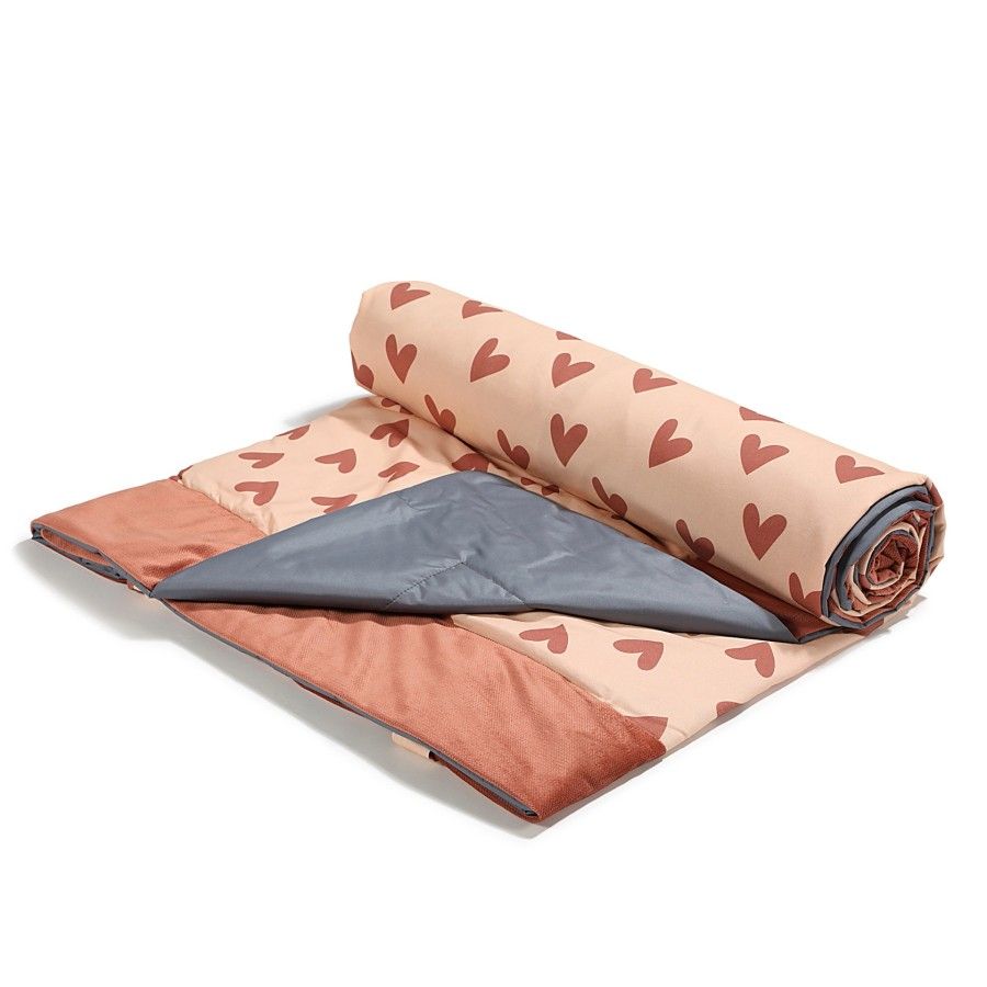 La Millou Koc Piknikowy HEARTBEAT PINK XL