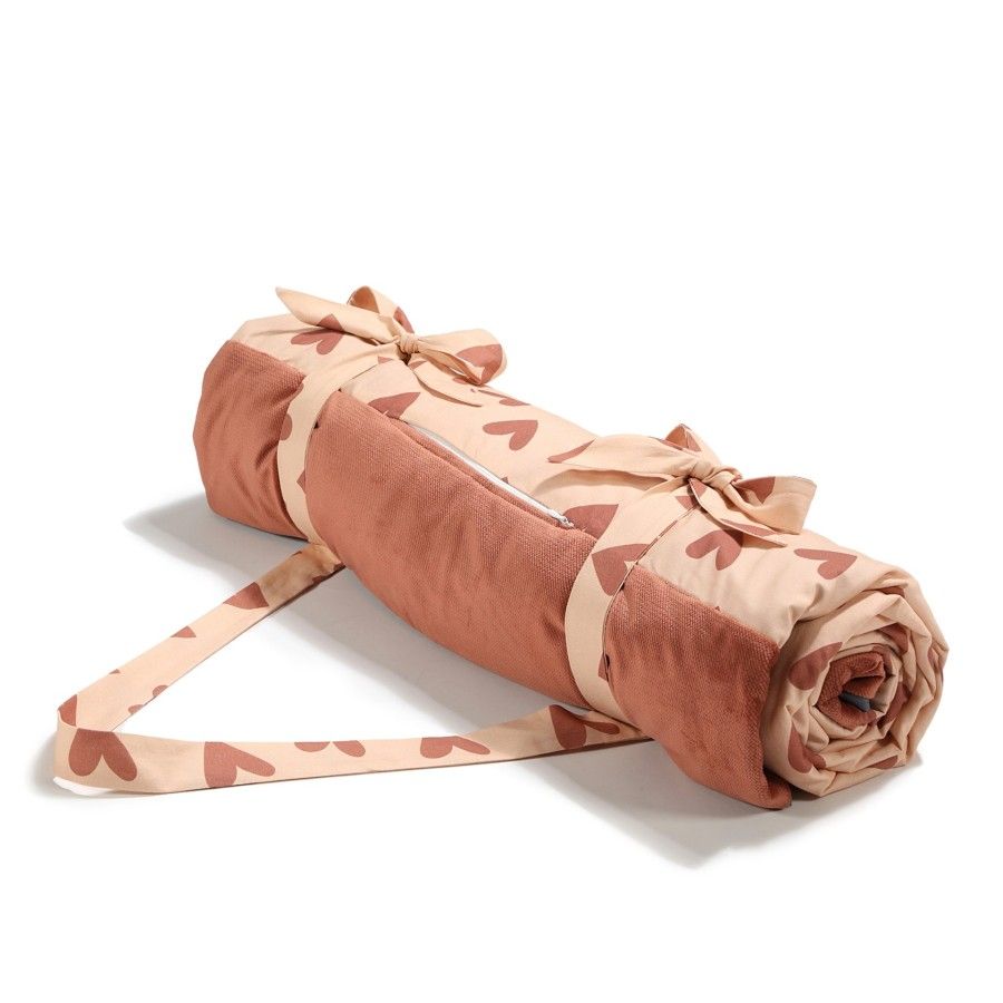 La Millou Koc Piknikowy HEARTBEAT PINK XXL