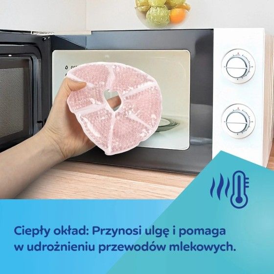 Canpol babies Kompresy żelowe na piersi do terapii ciepłem lub