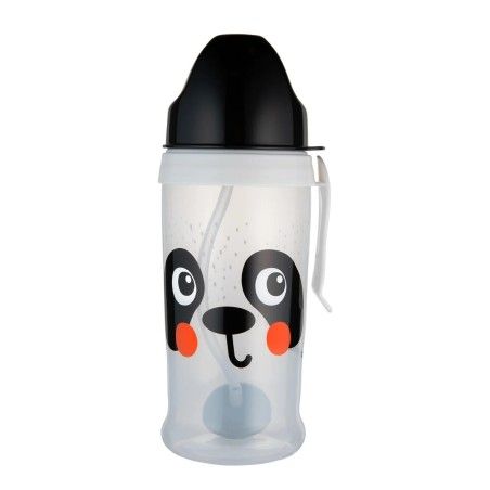 Canpol Babies Bidon Niekapek csővel és súlyokkal Babiesboo Panda
