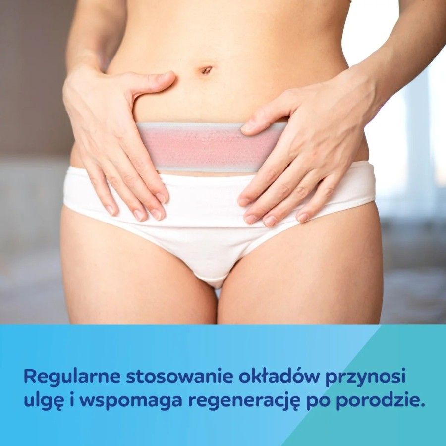 Canpol babies Okłady żelowe po porodzie do terapii ciepłem lub
